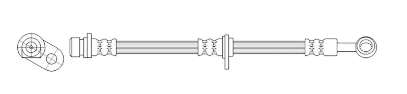 Bromsslang K&K FT0493