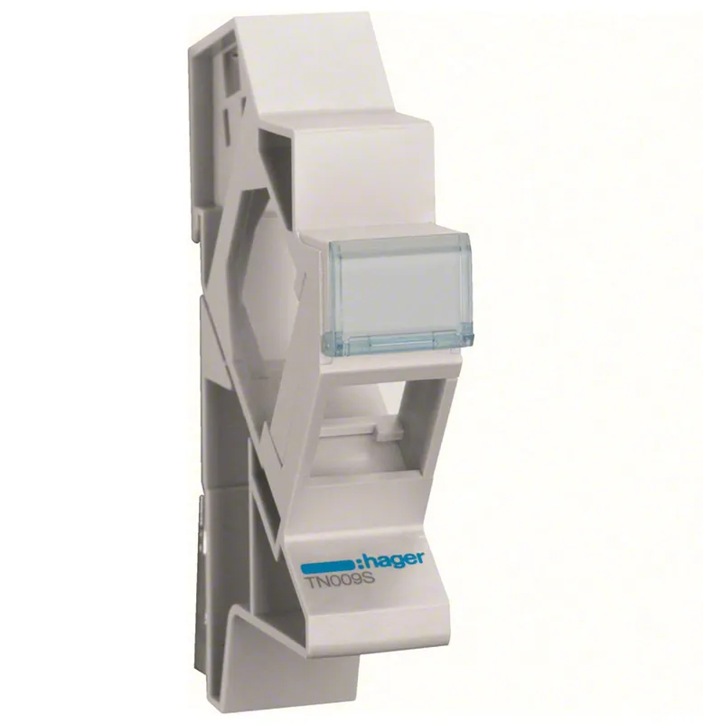 Hager TN009S Hållare RJ45, Keystone
