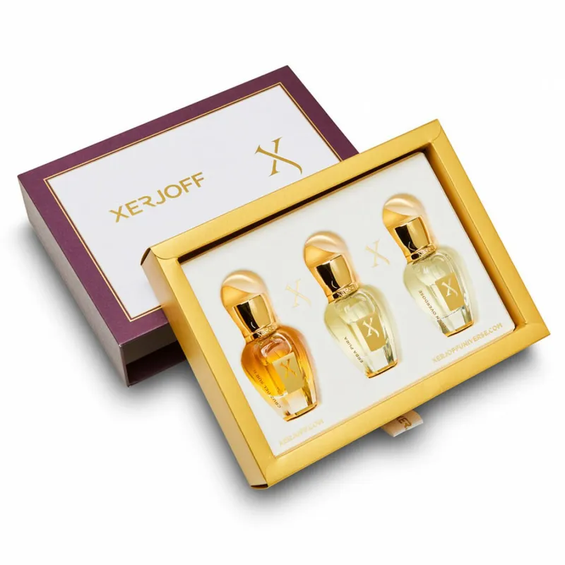 Xerjoff Discovery Set Cruz del Sur II, Erba Pura, Uden Overdose 3 x 15 ml