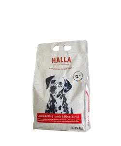Hundfoder Lamm & Ris - 3,25 kg