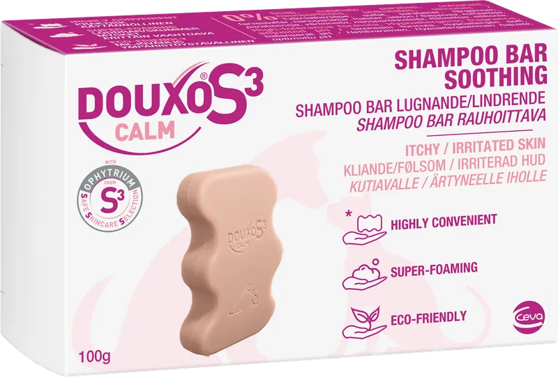 Douxo S3 Calm Schampo bar - 100 g