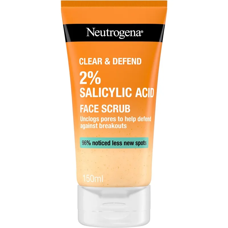 Neutrogena Clear & Defend Facial Scrub 150 ml