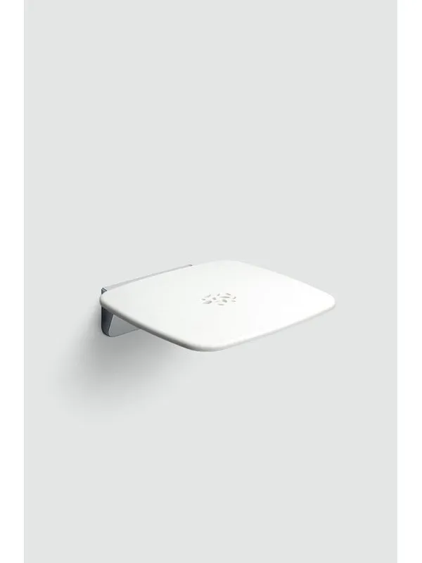Gedy Wall-mounted folding seat - White