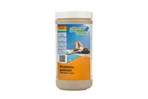 Planet Pool 501001PP Klorgranulat snabblösande, 1 kg