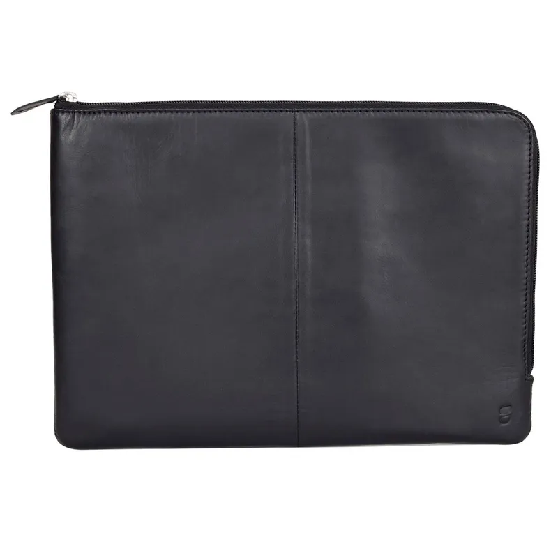 BUFFALO äkta läder Datorfodral Mac & PC 13″ - Svart