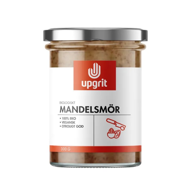 Upgrit Ekologiskt Mandelsmör 300g