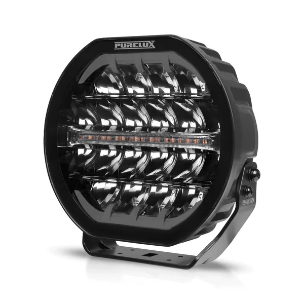 Extraljus PURELUX Ranger 9 - Rund / 23 cm / 160W, 4 st - Komplett paket (WRC)