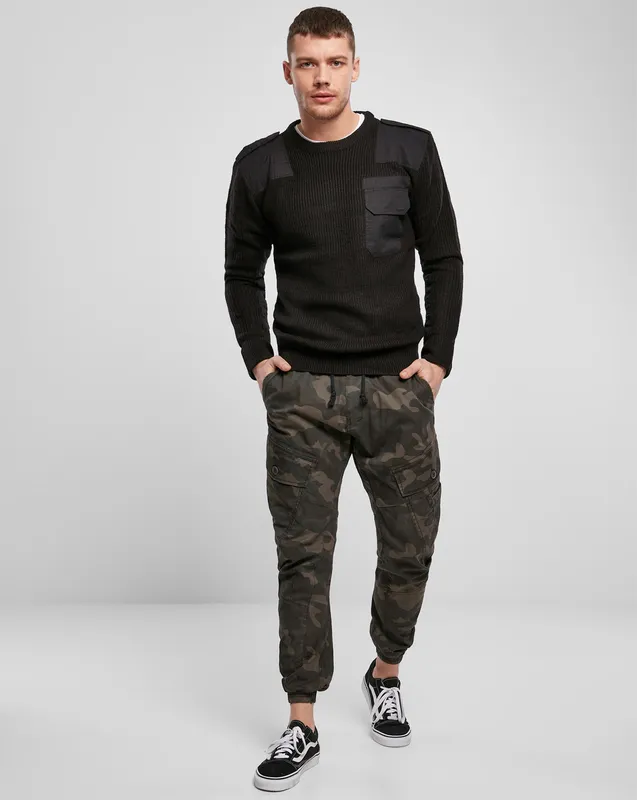 Brandit BW Pullover Jumper Svart