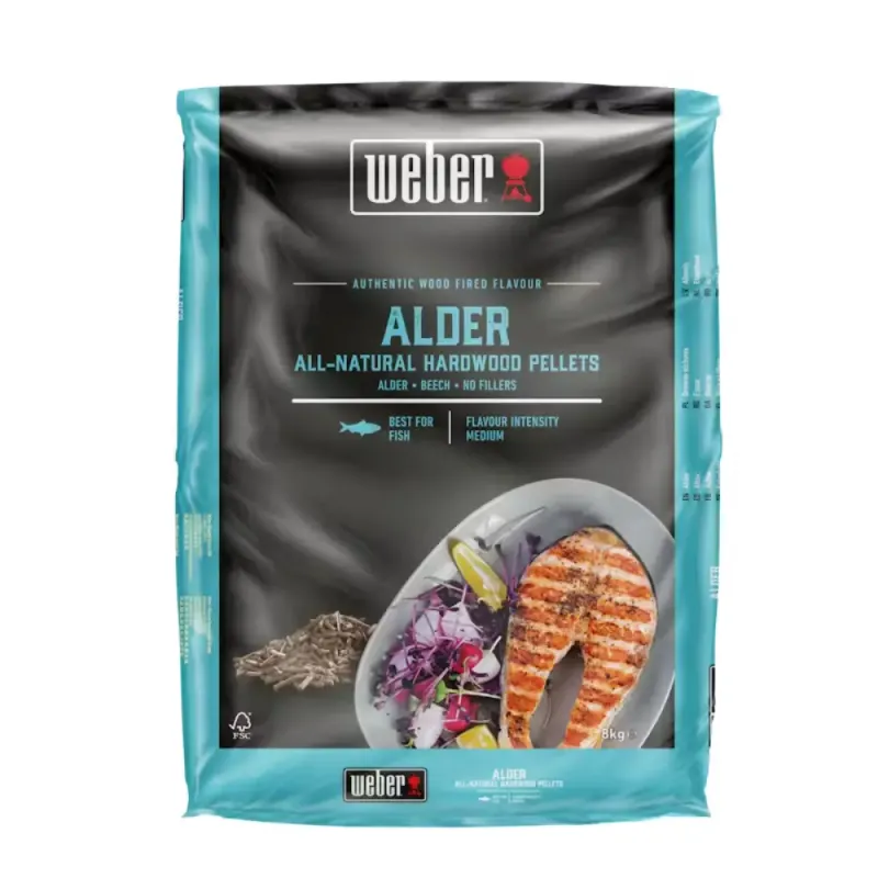 Weber Träpellets Alträ 8 kg