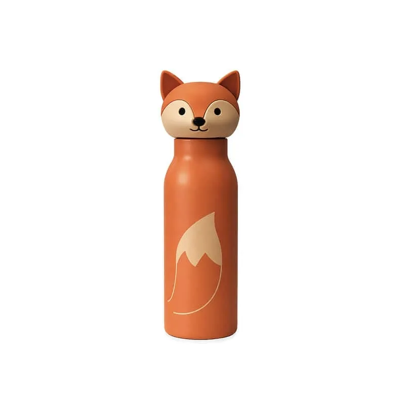 ZAZU Fox Thermo Vattenflaska 400 ml, Orange
