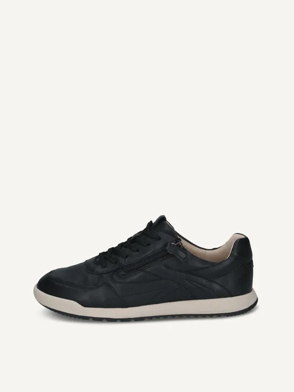 CAPRICE Sneaker, black, made of Leather, Size 41 (#8557)