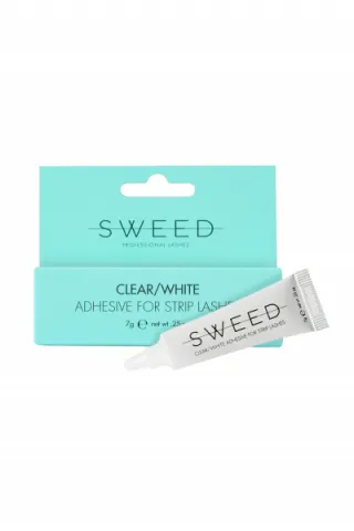 Sweed Lashes Clear/White Adhesive For Strip Lashes