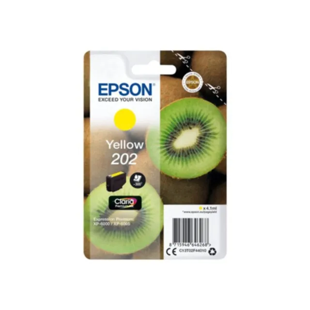 Epson Bläck Gul 4.1ml 202 - Xp-6000/xp-6005