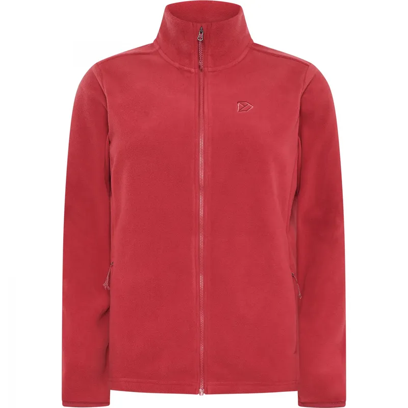 Didriksons Viona, Fleecejacka, Dam, Spring Red (#6259)