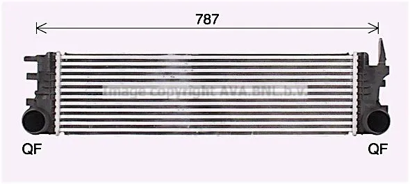 Intercooler PRASCO MS4721