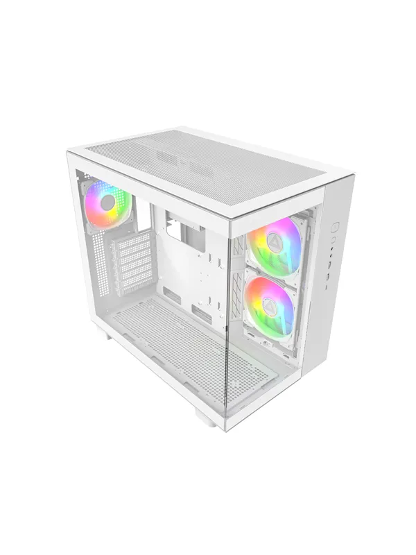 Montech KING 65 Pro White - Chassi - Miditower - Vit