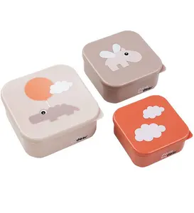Done by Deer Snackslåda - Happy Clouds - 3-pack - Puder