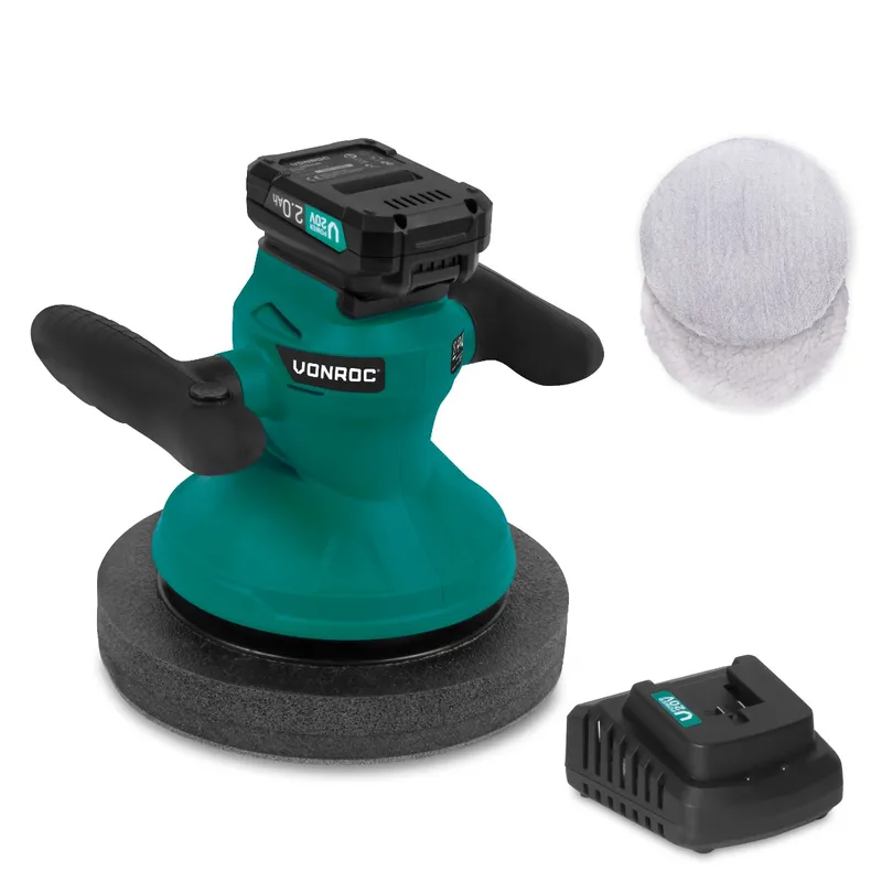 Polermaskin 20V - 2.0Ah – Ø240mm | Inkl. Batteri och snabbladdare