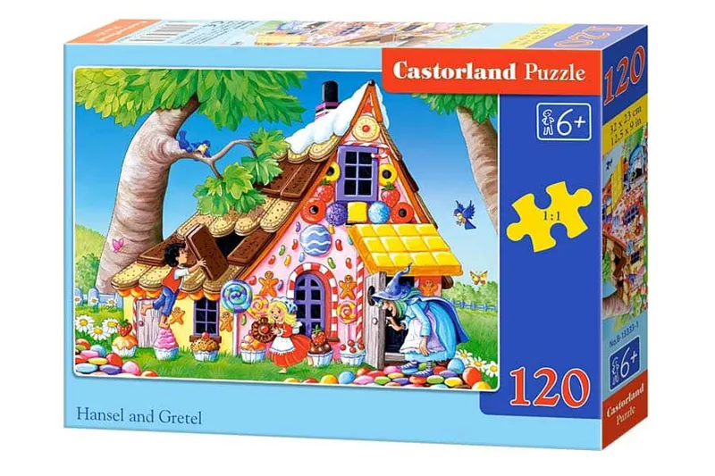Castorland Pussel - Hans & Greta 120 Bitar