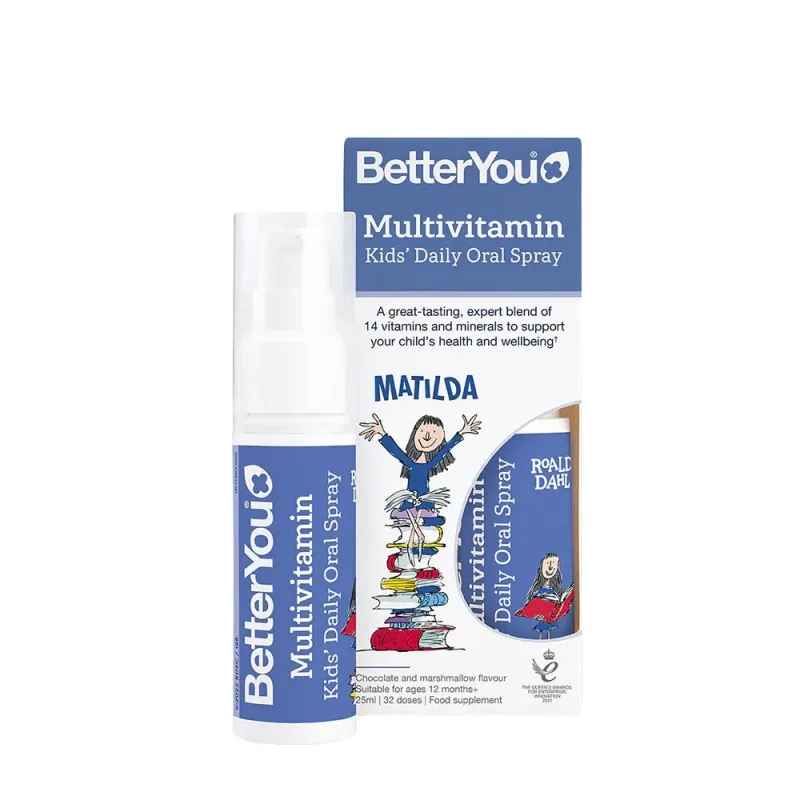 BetterYou - Multivitamin Barn Daglig Munspray, Choklad och Marshmallow - 25 ml