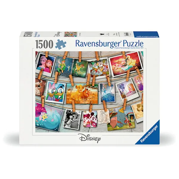 Disney Photographs Pussel 1500 Bitar Ravensburger