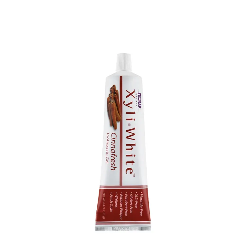NOW – XyliWhite Tandkräm Gel, Cinnafresh – 181g