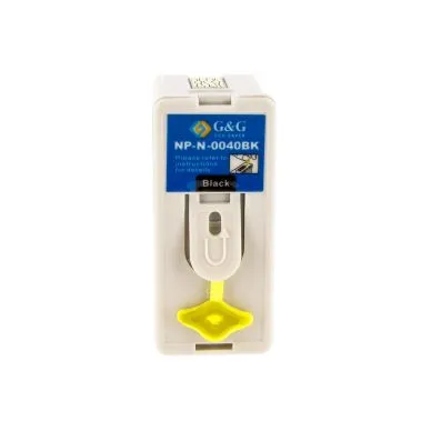 Bläckpatron, ersätter Epson T040, svart, 500 sidor