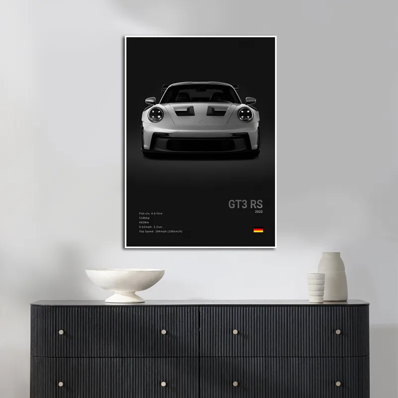 Affisch - Lyxig sportbil / GT3 RS