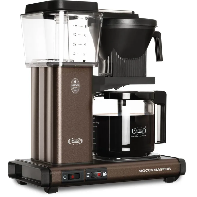 Moccamaster Optio Kaffebryggare, brun