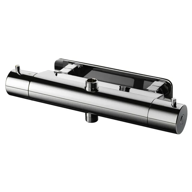 DUSCHBLANDARE EVM 169-160 TERMOSTAT C/C 160MM KROM | Beijerbygg Byggmaterial