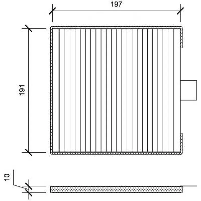 Kupéfilter DIEDERICHS DCI0191