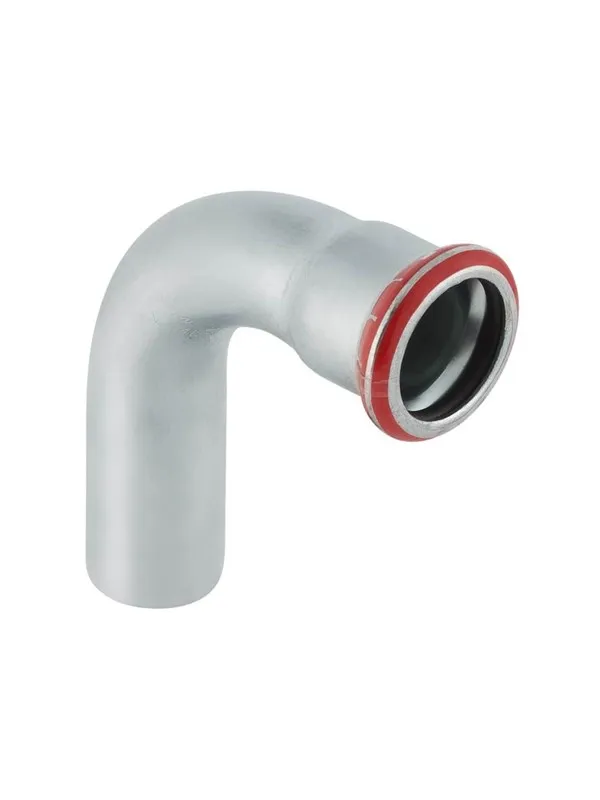Geberit 1551089 Böj 90°, 1 muff, pressmuff x spetsände 28 x 28 mm