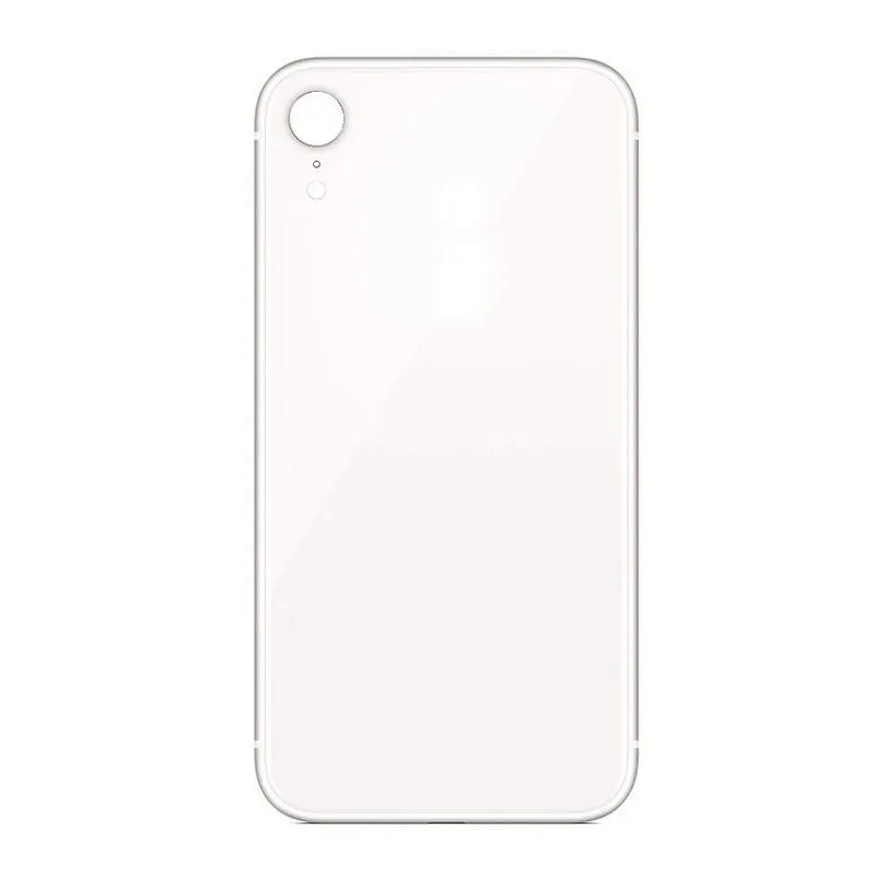 iPhone XR Baksida Glass (utan logga) – Vit