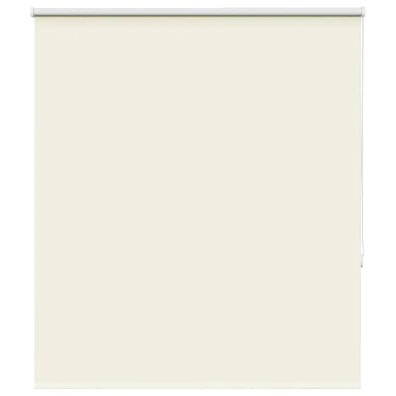 vidaXL Rullgardin mörkläggning naturvit 120×150 cm tyg bredd 116,6 cm