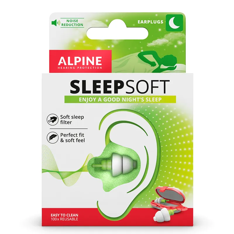 Alpine Sleepsoft – Öronproppar för sömn