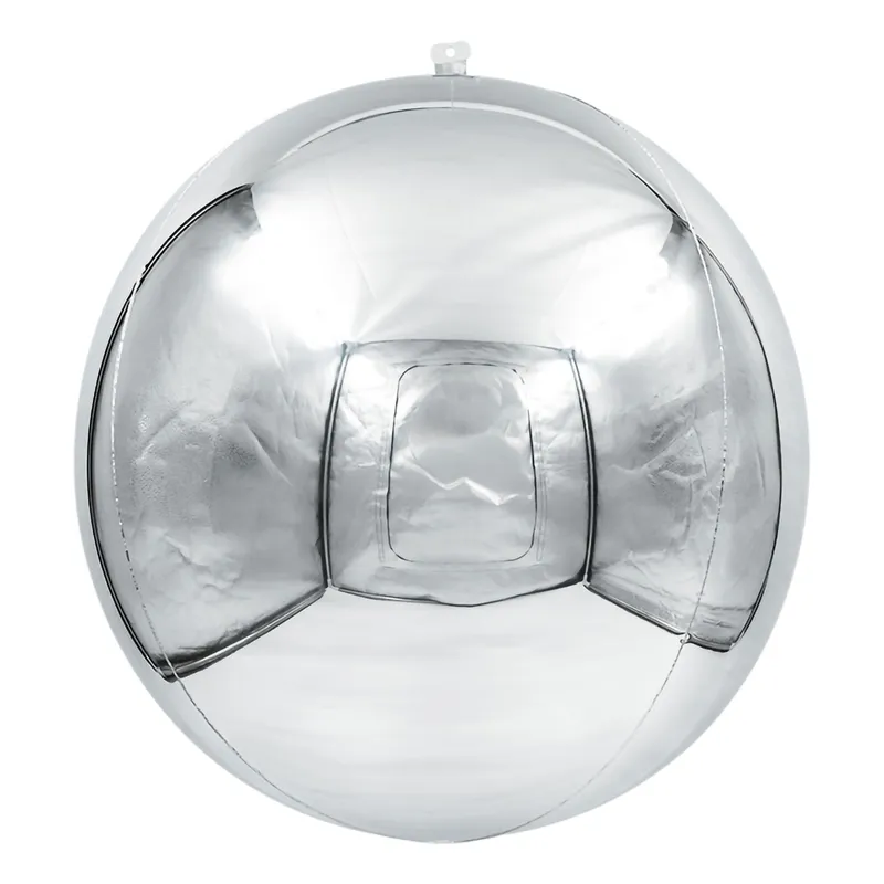 Folieballong Spegelboll Silver 3-pack – 35 cm