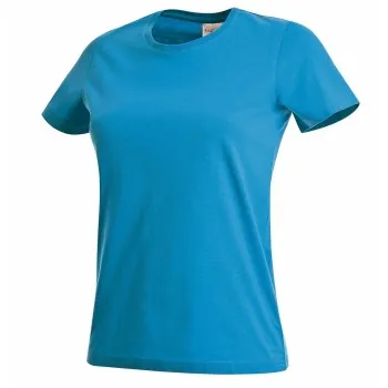 Stedman 4P Classic Women T-shirt Blå bomull XX-Large Dam