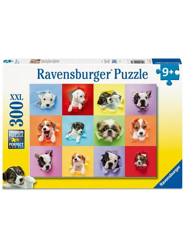 Ravensburger Barnpussel - Valpselfie 300 bitar XXL