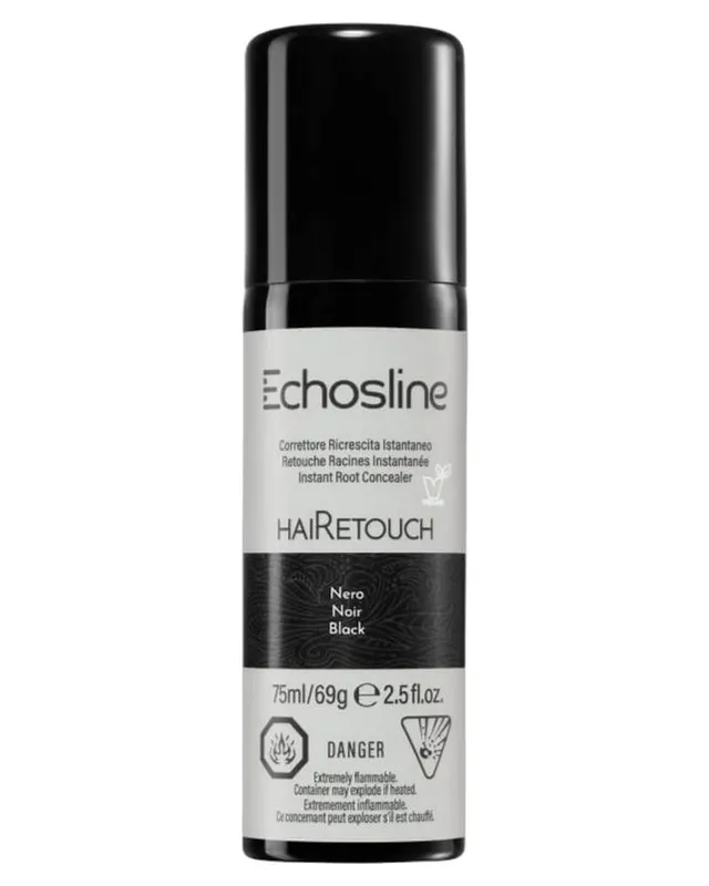 Echosline Hairetouch Black Instant Root Concealer 75 ml