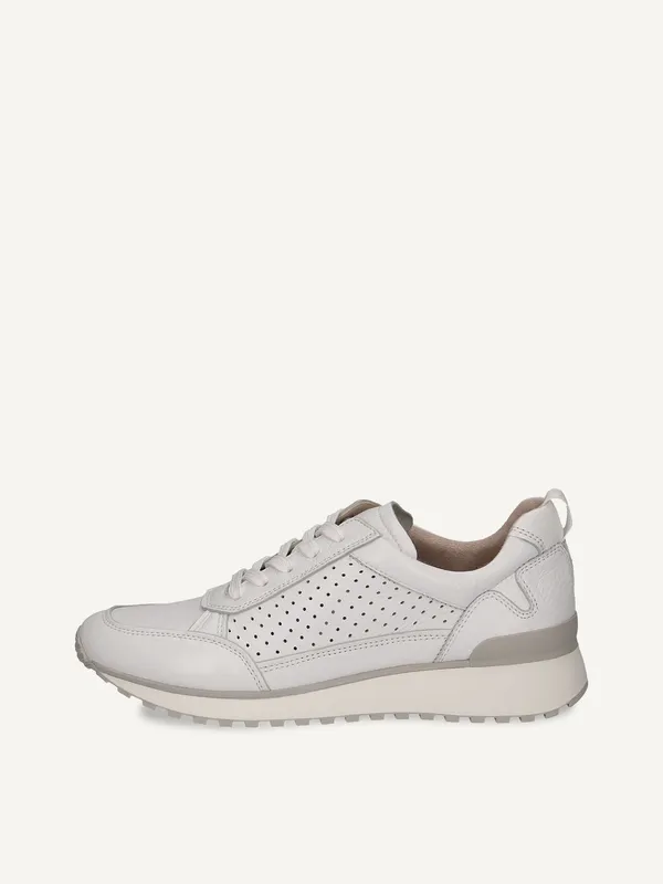 CAPRICE Sneaker, white, made of Leather, Size 37 (#2994)