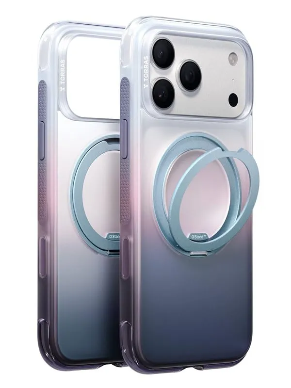 Torras O3 Air Gradient for iPhone 18 Pro Max - Purple/Blue