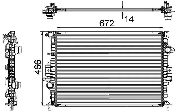 Kylare MAHLE CR 906 000P