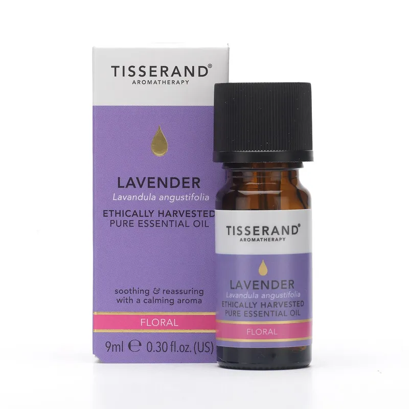 Tisserand Aromatherapy – Lavendelolja Lavandula Angustifolia, Etiskt Skördad, 9 ml