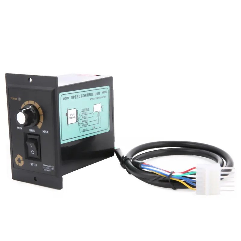 AC 220V 5060Hz 300400500W AC Motorvarvtalsregulator Elektrisk Motorvarvtalsregulator(400W) (#4461)