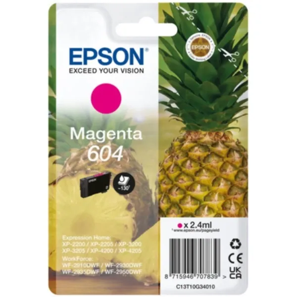 Epson T10G3 Epson 604 Bläckpatron magenta