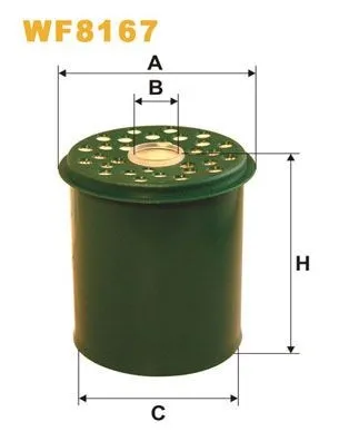 Bränslefilter WIX FILTERS WF8167