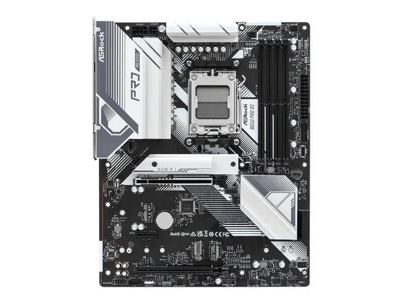 ASRock B650 Pro RS Moderkort - AMD B650 - AMD AM5 - DDR5 RAM - ATX