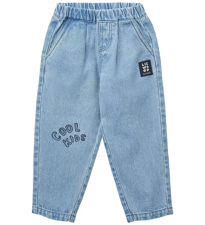 LIEWOOD Borris Placement Denimbyxor, Cool Kids/Light Blue Denim, 110