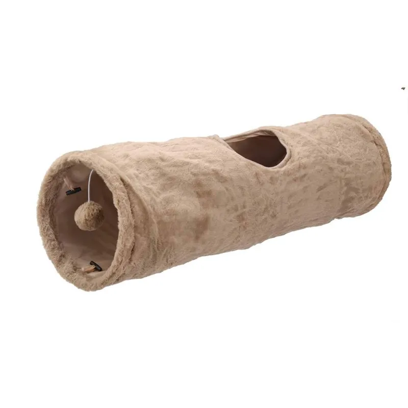 Little&Bigger Cosy-Xmas Luddig Lektunnel till Katt 90 cm