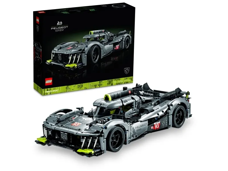 LEGO Technic 42156 PEUGEOT 9X8 24H Le Mans Hybrid Hypercar